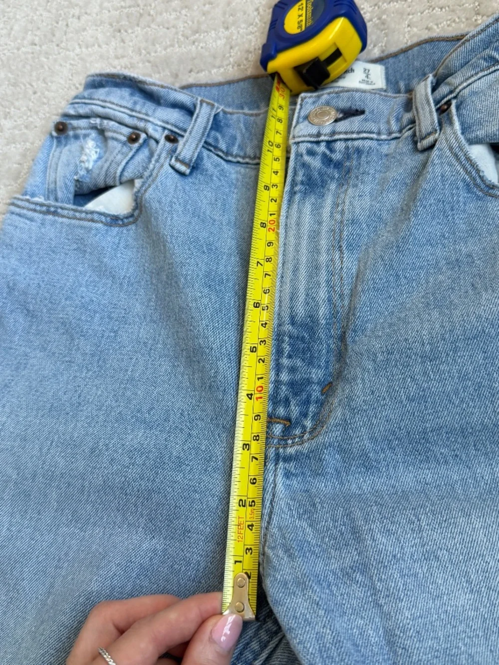 abercrombie & fitch the 70s vintage flare ultra high rise jean, Size 27/4L - Picture 12 of 12